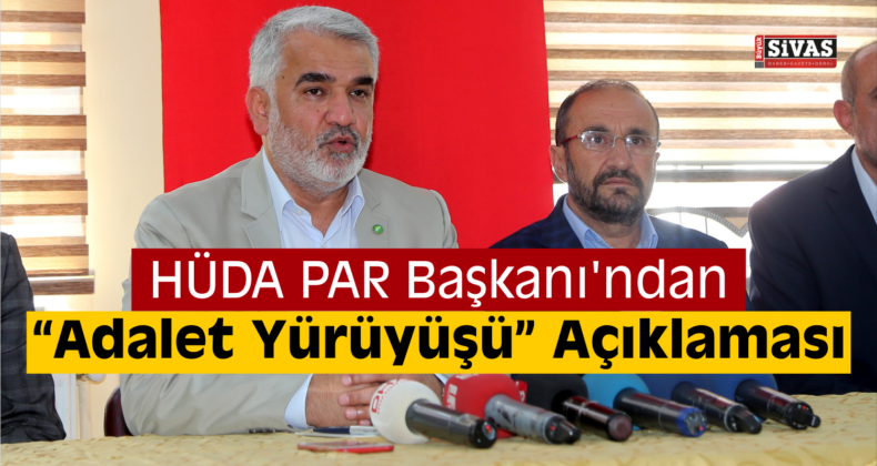 HÜDA PAR Genel Başkanı Zekeriya Yapıcıoğlu nun Sivas TemaslarıBüyük