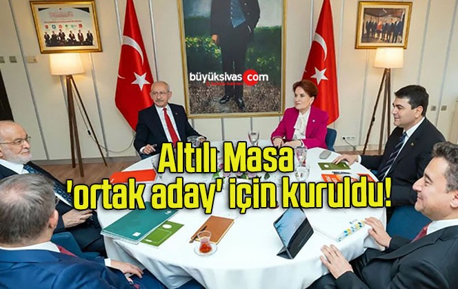 Alt L Masa Ortak Aday I In Kuruldu B Y K Sivas Haber Sivas