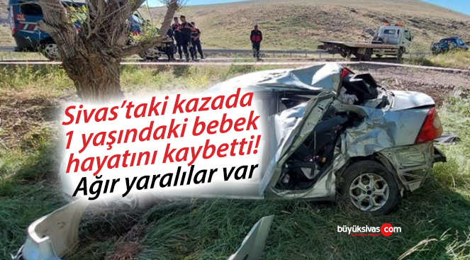 Sivas Taki Trafik Kazas Nda Bebek Hayat N Kaybetti Ki I