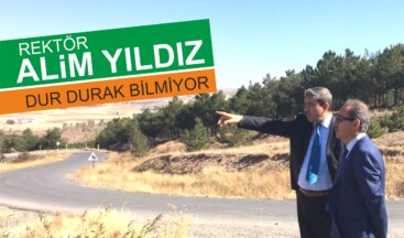 Rektör Yıldız, İncelemelerde Bulundu