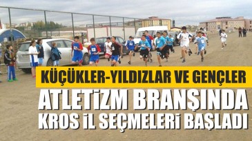 Atletizm Branşında Kros İl Seçmeleri Yapılacak