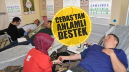 ÇEDAŞ’tan Kızılay Haftası’nda Anlamlı Destek