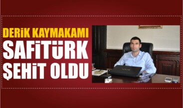 Derik Kaymakamı Safitürk Şehit Oldu