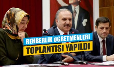 Rehberlik Öğretmenleri Toplantısı Yapıldı