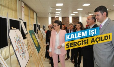 Kalem İşi Sergisi Açıldı