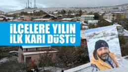 İlçelere Yılın İlk Karı Düştü