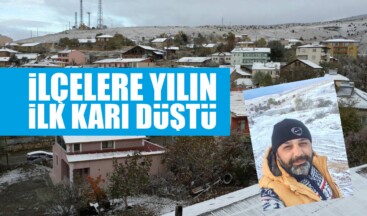 İlçelere Yılın İlk Karı Düştü