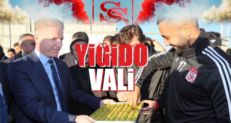 Vali Sivasspor’un da Yanında