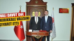 Vali Gül, Kırıkkale Valisini Ziyaret Etti