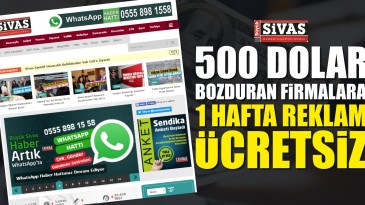 Dolar Bozduran Firmalara 1 Hafta Reklam Bedava