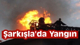 Şarkışla’da Yangın