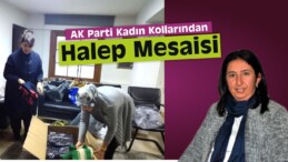 AK Parti Kadın Kollarından Halep Mesaisi