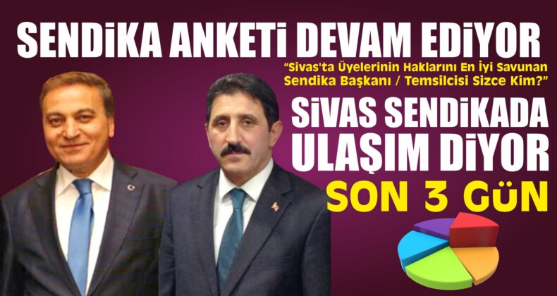 Sendika Anketi Devam Ediyor