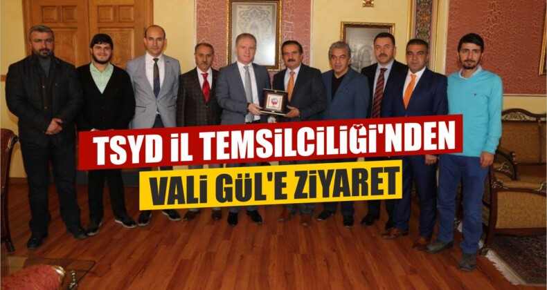 TSYD İl Temsilciliği’nden Vali Gül’e Ziyaret