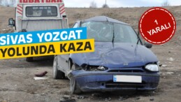 Sivas İstikametinden Yozgat’a Giderken Kaza