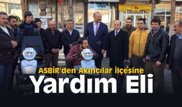 ASBİR’den Akıncılar İlçesine Yardım Eli