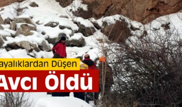 Kayalıklardan Düşen Avcı Öldü