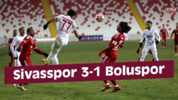 Sivasspor 3-1 Boluspor