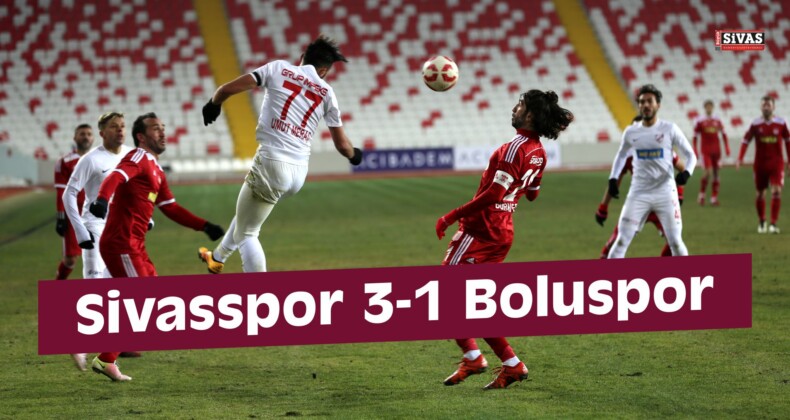 Sivasspor 3-1 Boluspor