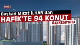 TOKİ, Hafikte 94 Konut Yapacak