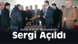 Kursta Üretilen Mobilyalardan Sergi Açıldı