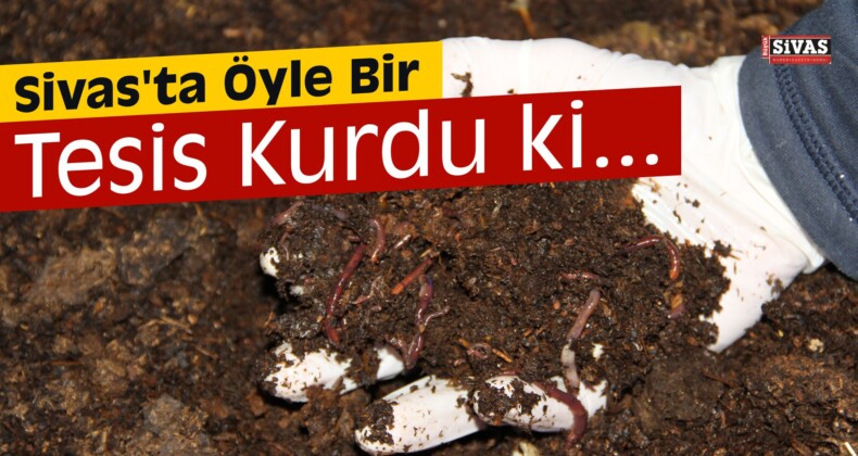 Solucan Gübresi Üretim Tesisi Kuruldu