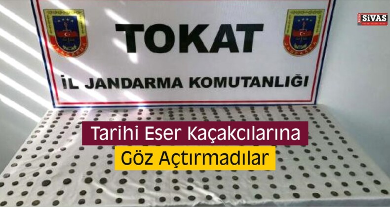 Tokat-Sivas Karayolunda Tarihi Eser Operasyonu