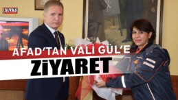 AFAD’tan Vali GÜL’e Ziyaret