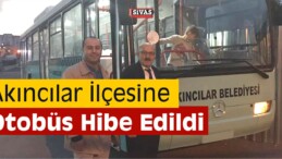 Akıncılar İlçesine Otobüs Hibe Edildi