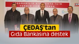 ÇEDAŞ’tan Gıda Bankasına Destek