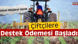 Çiftçilere Destek Ödemesi Başladı