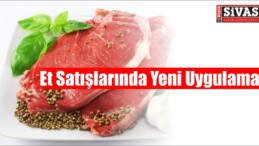 Et Fiyatlarına Yeni Uygulama