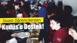 Öğrencilerden Kudüs’e Destek