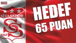 Sivasspor’da Hedef 65 Puan