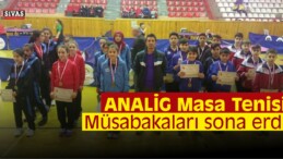 ANALİG Masa Tenisi Müsabakaları sona erdi