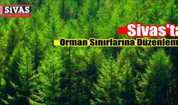 Sivas’ta Orman Sınırlarına Düzenleme