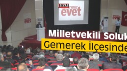 Milletvekili Soluk Gemerek İlçesinde