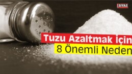 Bir Silme Çay Kaşığı Tuz Yeterli…