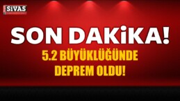 Son Dakika! 5.2 Büyüklüğünde Deprem Oldu!