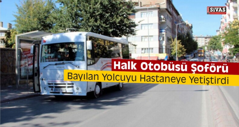 Otobüs Şoföründen Alkışlanacak Yardım