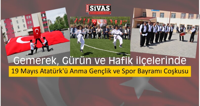 Gençlik ve Spor Bayramı İlçelerde Törenlerle Kutlandı