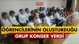 Ulaş İlçesinde İlkokul Öğrencilerinin Oluşturduğu Grup Konser Verdi