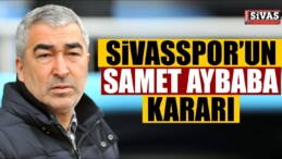 Sivasspor’un Samet Aybaba Kararı