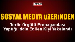 Sosyal Medya dan Terör Örgütü Propagandası Yaptığı İddia Edilen Kişi Yakalandı