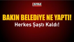 Herkes Şaştı Kaldı! Bakın Belediye Ne Yaptı!