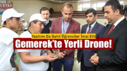 Gemerek’te Yerli Drone! Yazılımı Da Dahil Öğrenciler İmal Etti