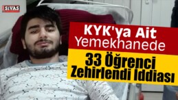 Suşehri’nde Gıda Zehirlenmesi Şüphesi