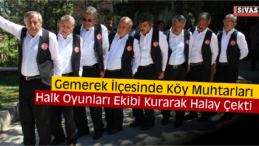 Köy Muhtarları Halk Oyunları Ekibi Kurdu