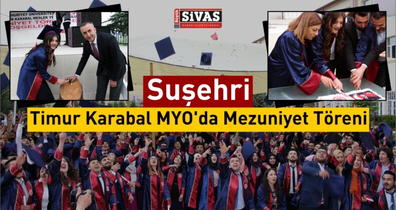 Timur Karabal Meslek Yüksek Okulu’nda mezuniyet töreni düzenlendi.