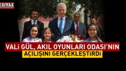 Vali Gül, Akıl Oyunları Odası’nın Açılışını Gerçekleştirdi